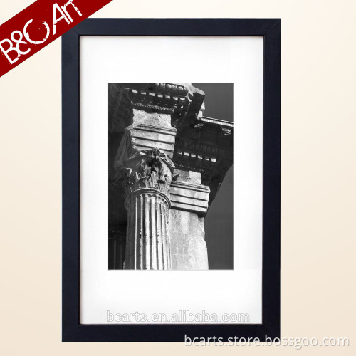 ZS(583) Framed Chinese ancient architecture painting